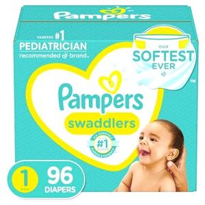 Pampers Swaddlers Disposable Diapers - (Select Size and Count)
